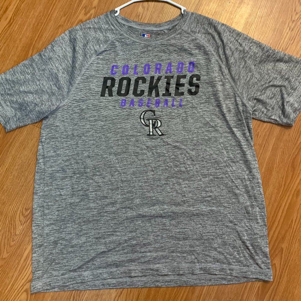 Colorado Rockies Baseball MLB Tshirt, Size XL